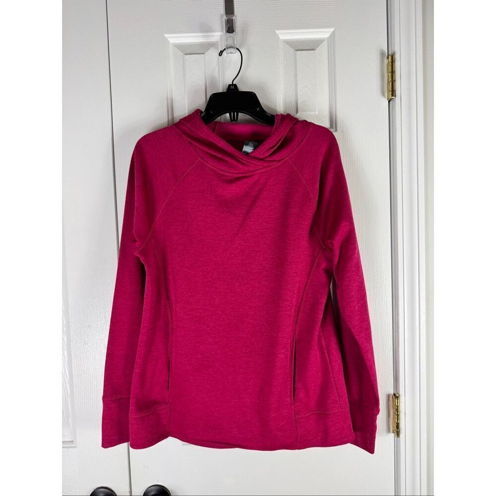 Champion Womens Hooded Pink Sweatshirt Size M - Picture 1 of 3